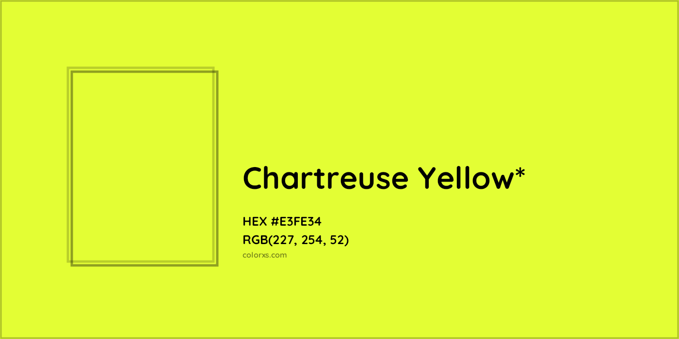 HEX #E3FE34 Color Name, Color Code, Palettes, Similar Paints, Images