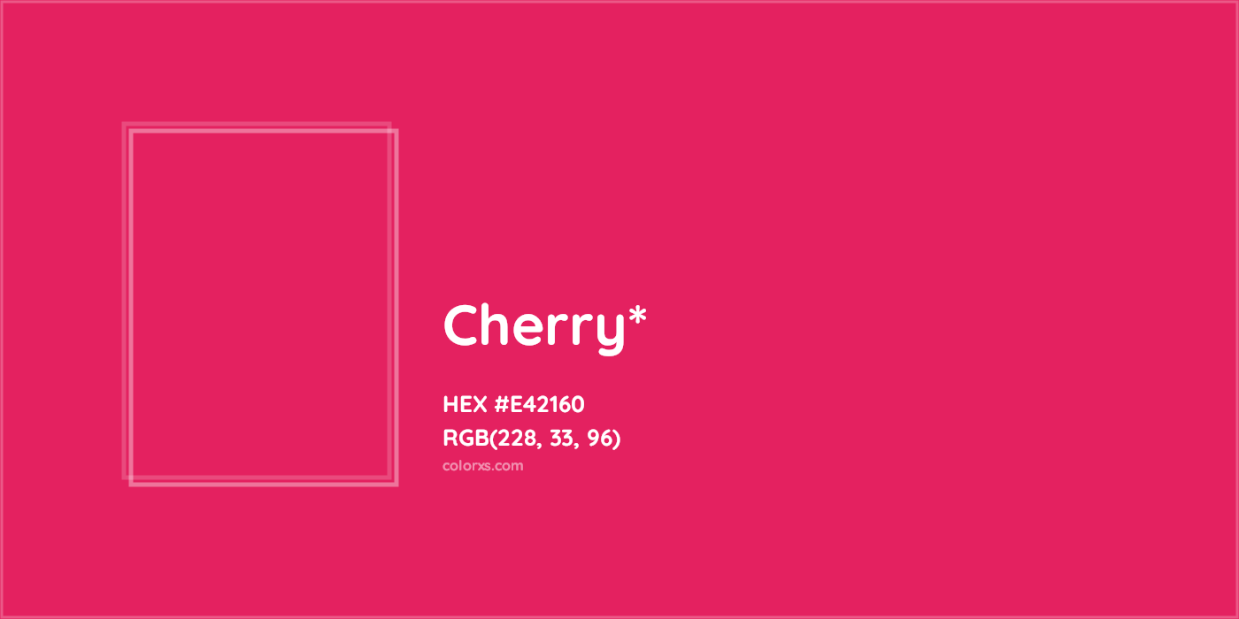 HEX #E42160 Color Name, Color Code, Palettes, Similar Paints, Images