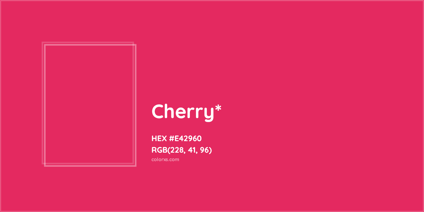 HEX #E42960 Color Name, Color Code, Palettes, Similar Paints, Images