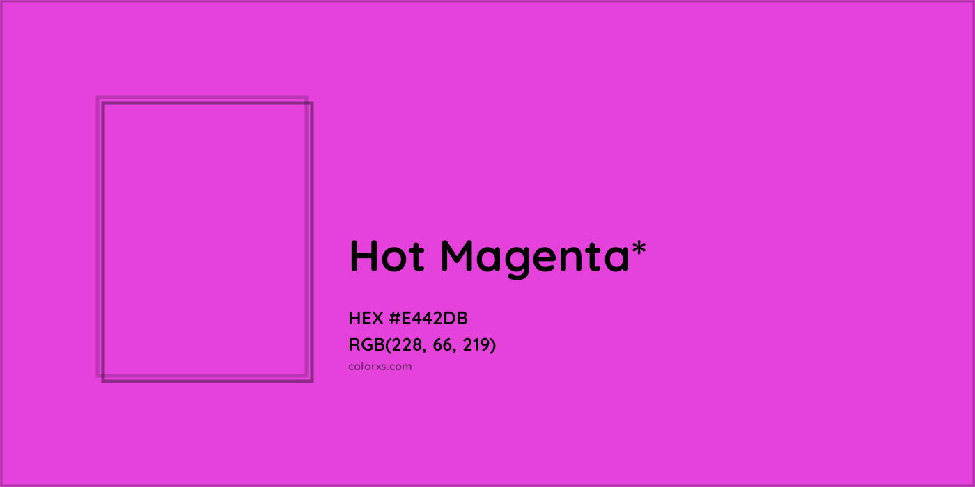 HEX #E442DB Color Name, Color Code, Palettes, Similar Paints, Images