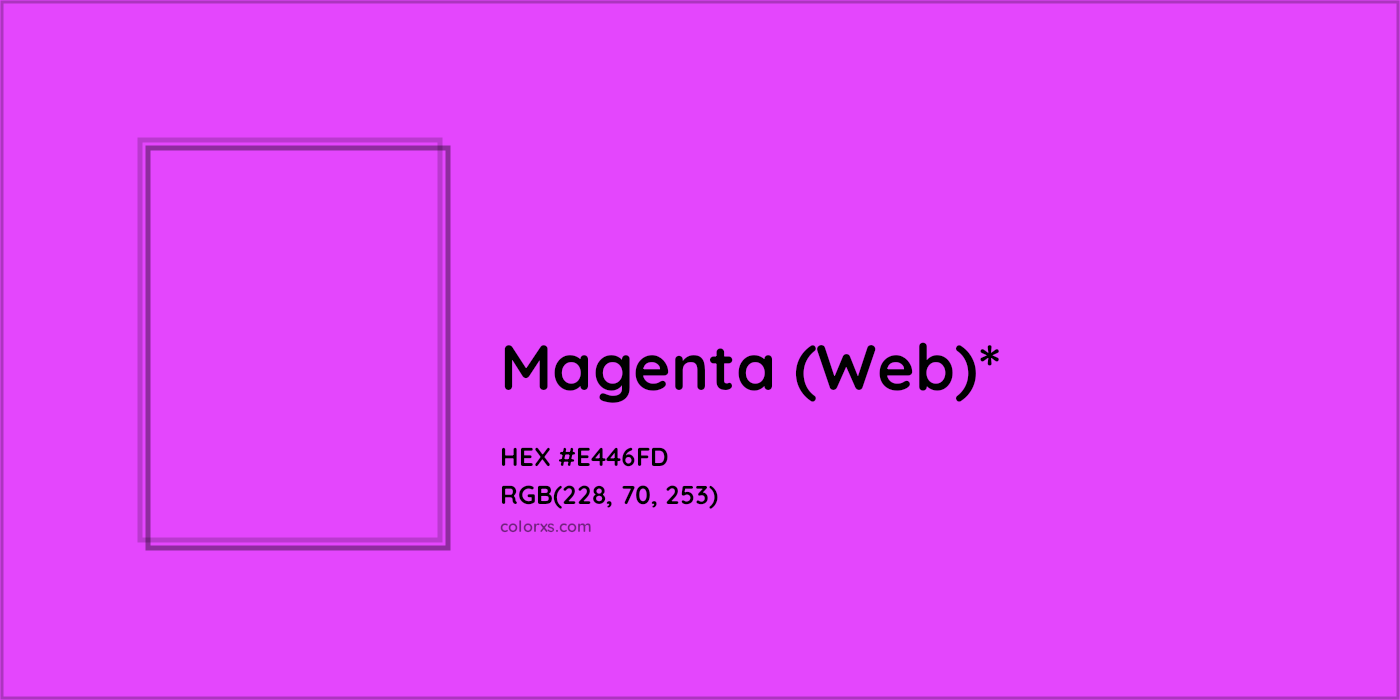 HEX #E446FD Color Name, Color Code, Palettes, Similar Paints, Images