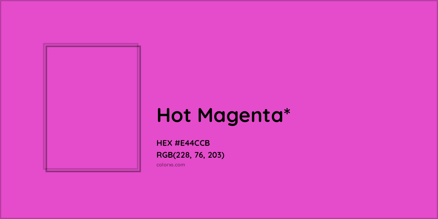 HEX #E44CCB Color Name, Color Code, Palettes, Similar Paints, Images