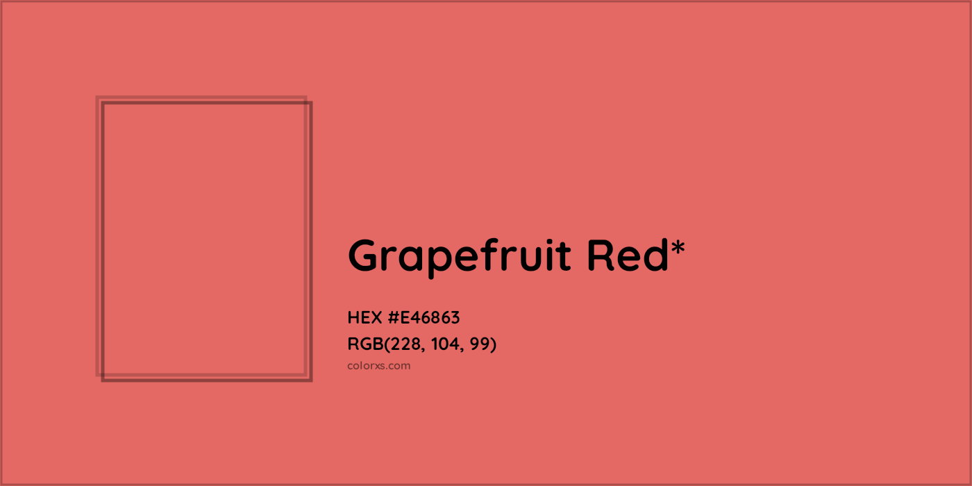 HEX #E46863 Color Name, Color Code, Palettes, Similar Paints, Images