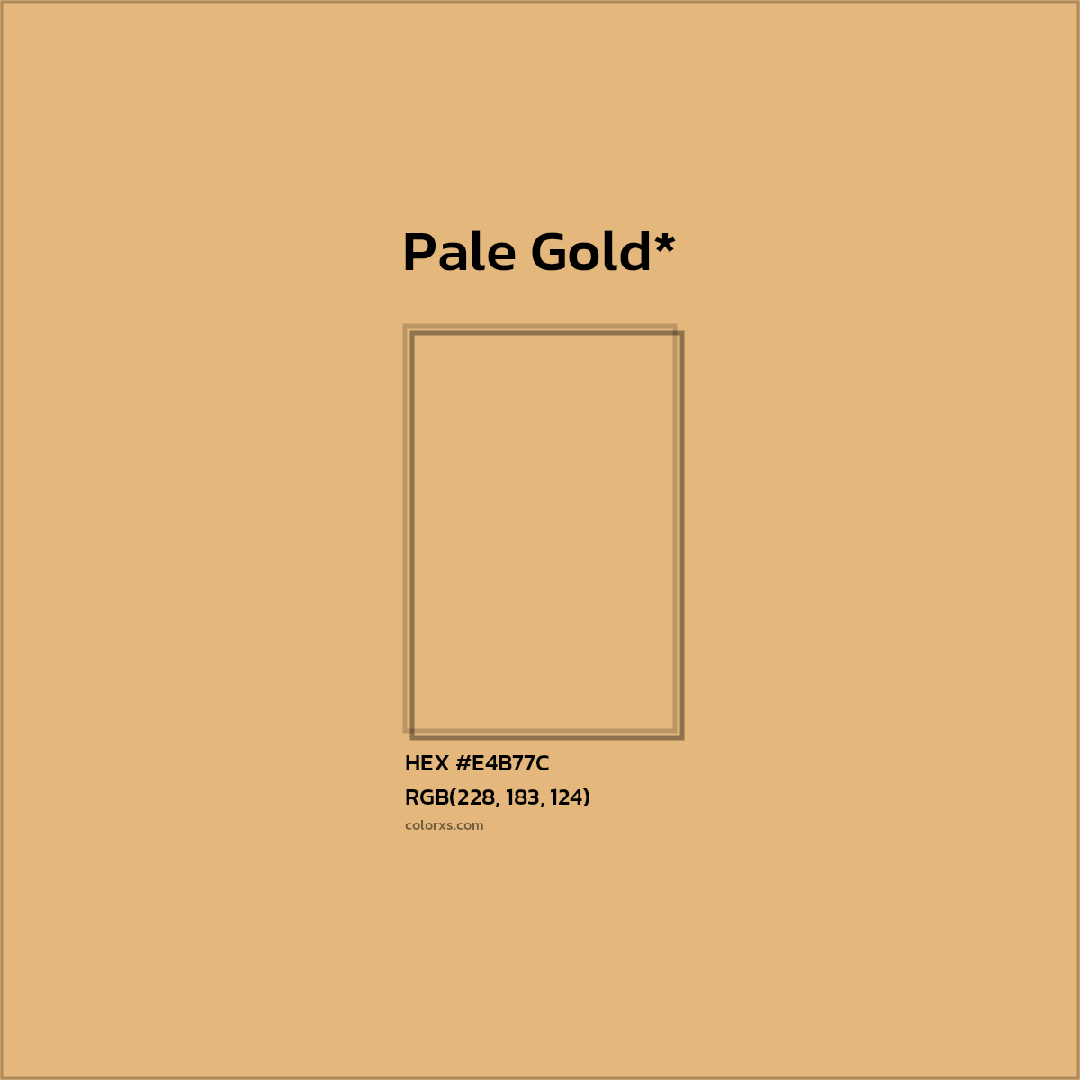 HEX #E4B77C Color Name, Color Code, Palettes, Similar Paints, Images