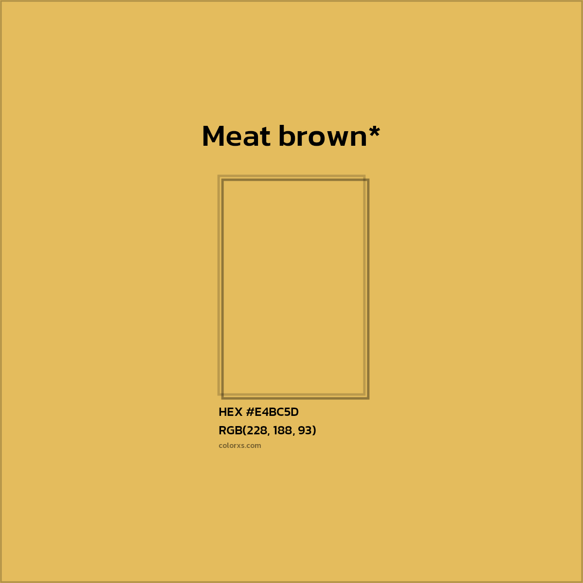 HEX #E4BC5D Color Name, Color Code, Palettes, Similar Paints, Images