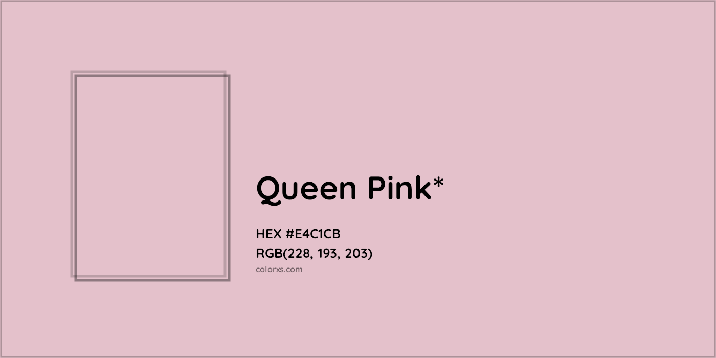 HEX #E4C1CB Color Name, Color Code, Palettes, Similar Paints, Images