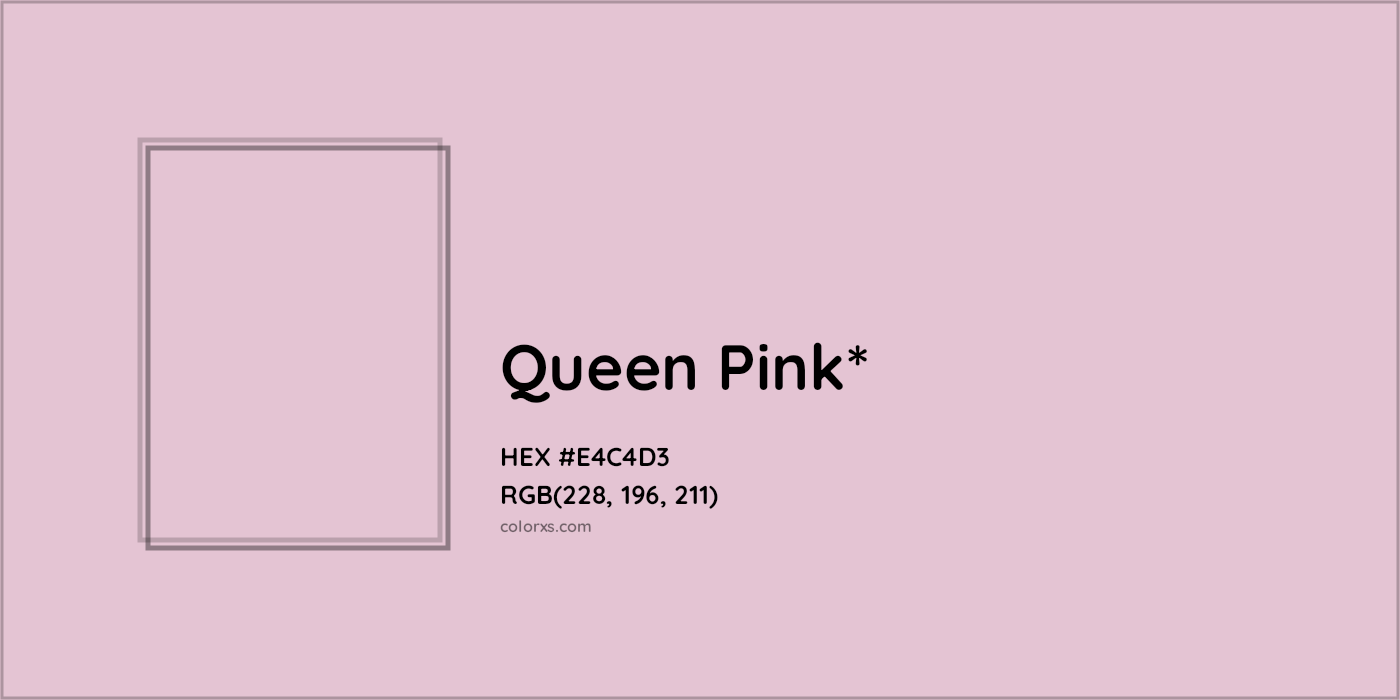 HEX #E4C4D3 Color Name, Color Code, Palettes, Similar Paints, Images