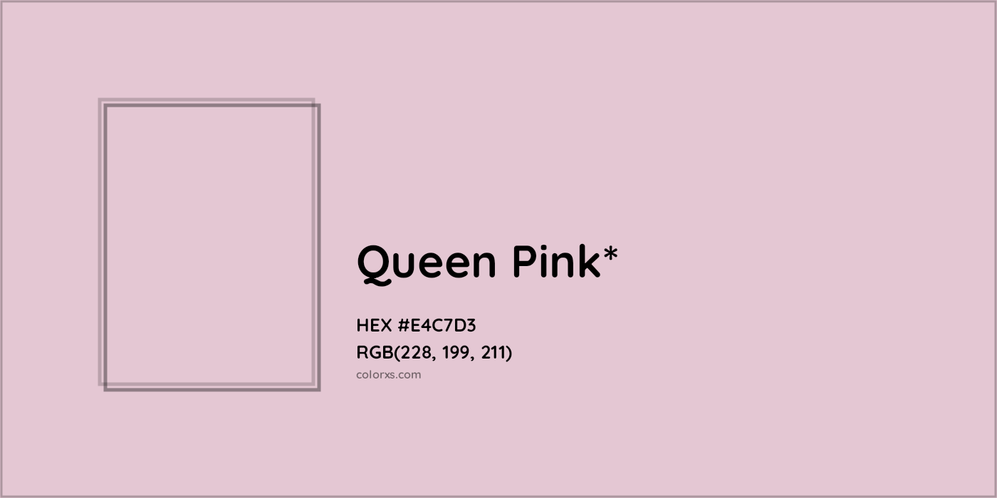 HEX #E4C7D3 Color Name, Color Code, Palettes, Similar Paints, Images