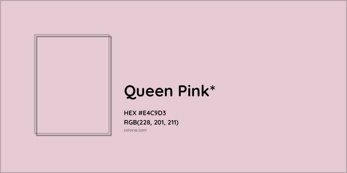 HEX #E4C9D3 Color Name, Color Code, Palettes, Similar Paints, Images