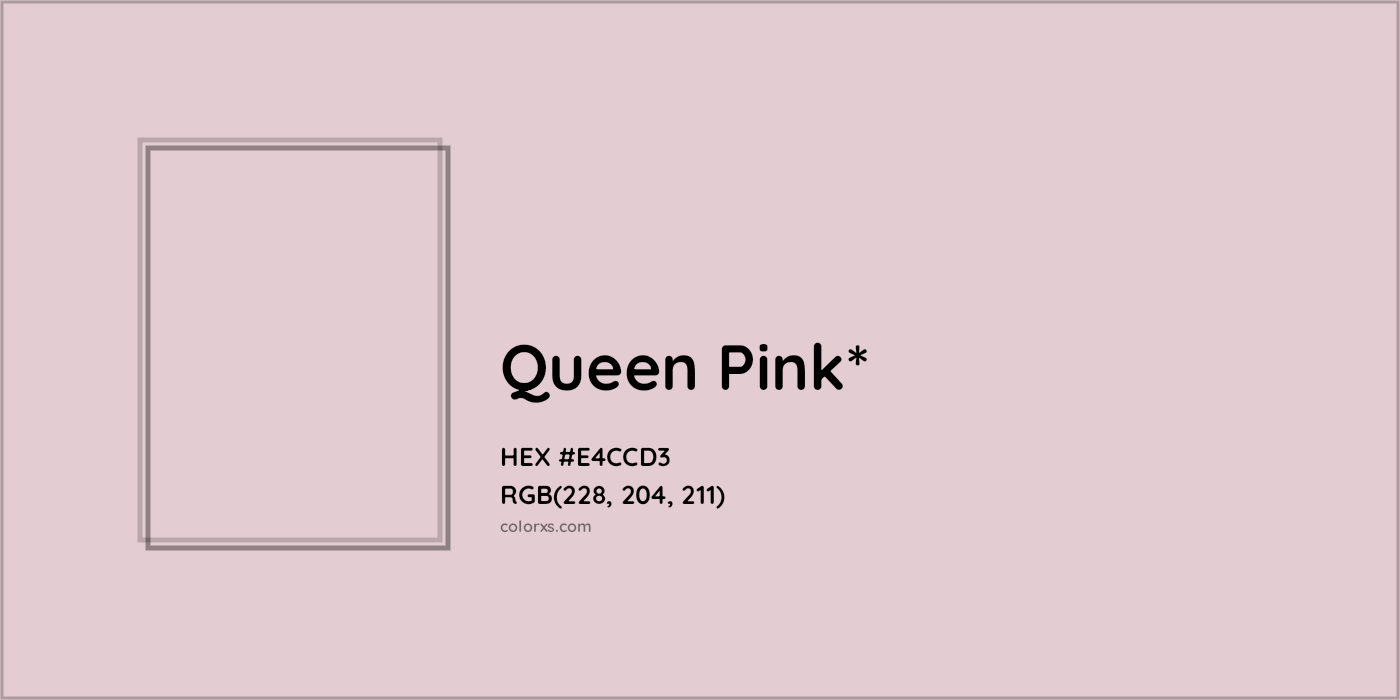 HEX #E4CCD3 Color Name, Color Code, Palettes, Similar Paints, Images