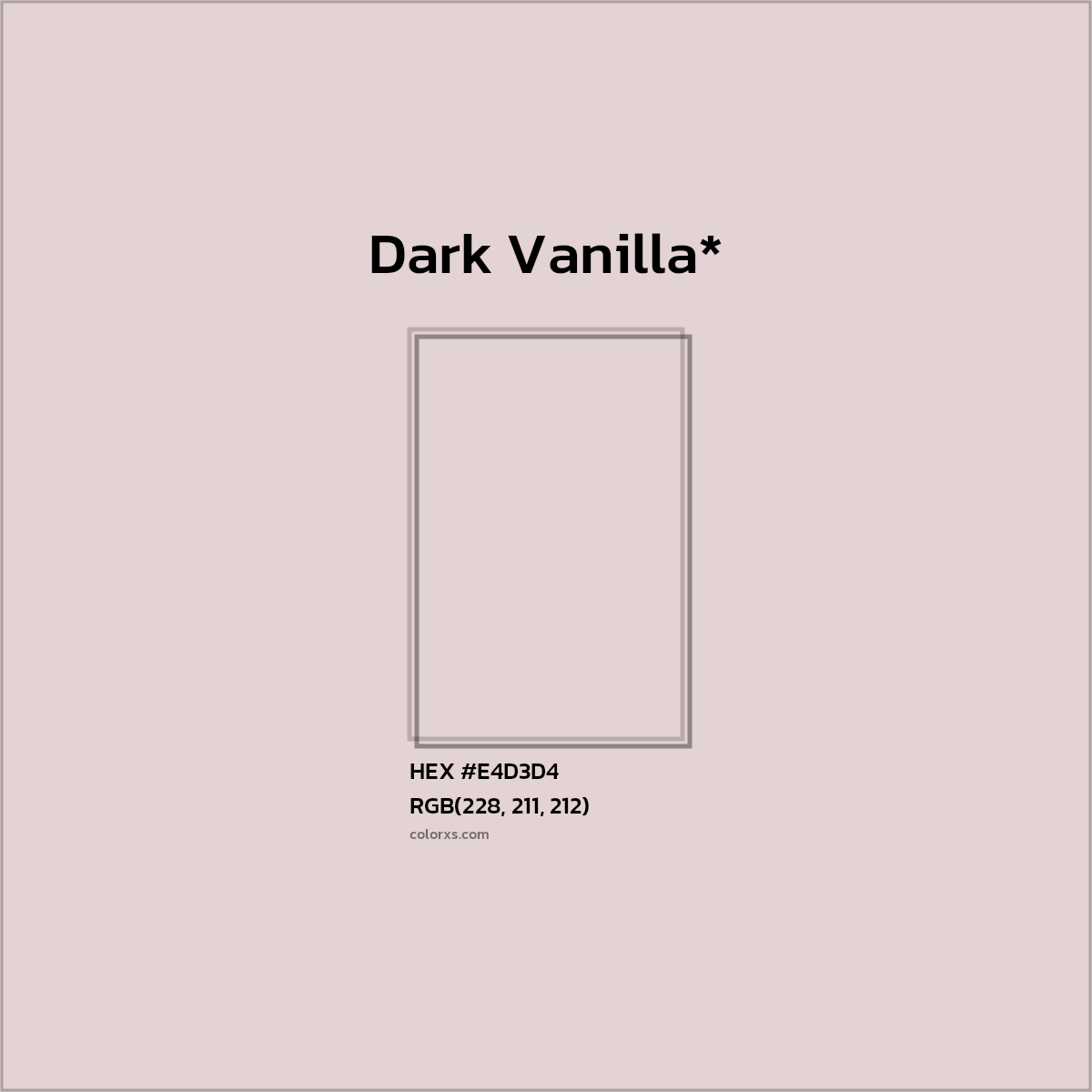 HEX #E4D3D4 Color Name, Color Code, Palettes, Similar Paints, Images