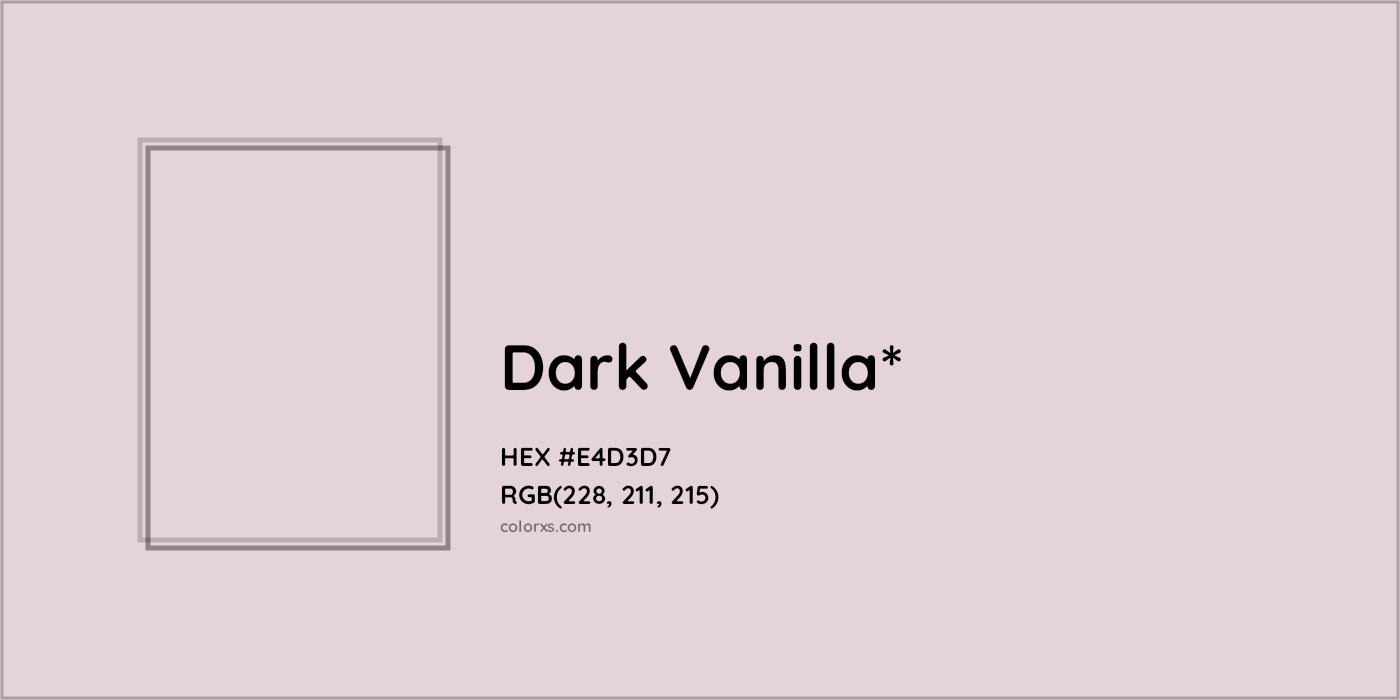 HEX #E4D3D7 Color Name, Color Code, Palettes, Similar Paints, Images