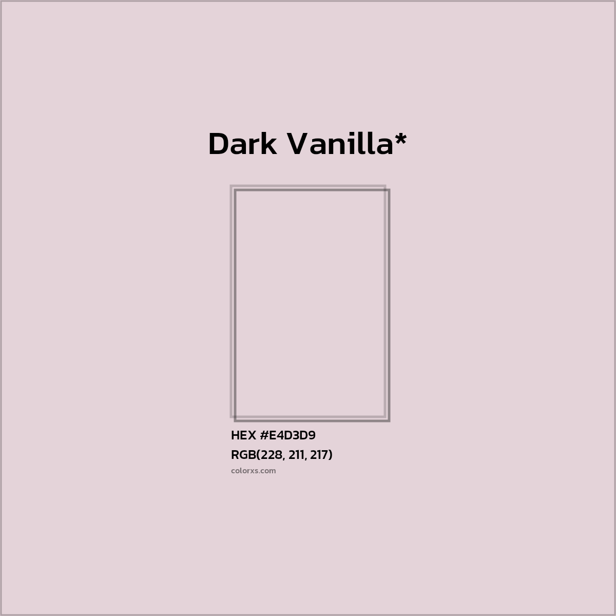 HEX #E4D3D9 Color Name, Color Code, Palettes, Similar Paints, Images