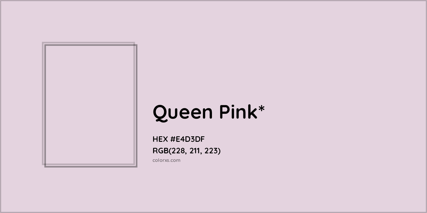 HEX #E4D3DF Color Name, Color Code, Palettes, Similar Paints, Images