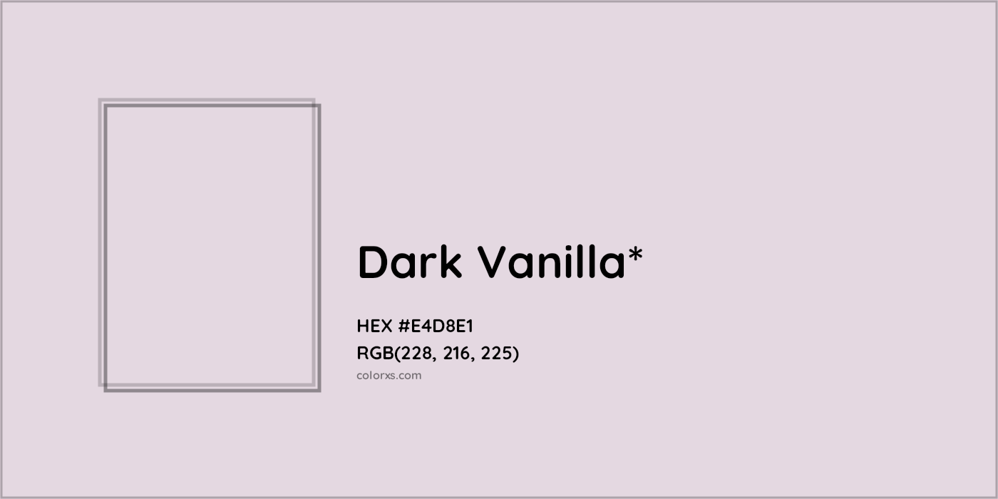 HEX #E4D8E1 Color Name, Color Code, Palettes, Similar Paints, Images