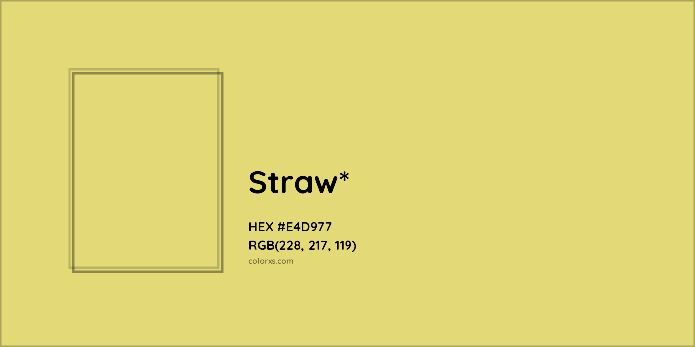 HEX #E4D977 Color Name, Color Code, Palettes, Similar Paints, Images