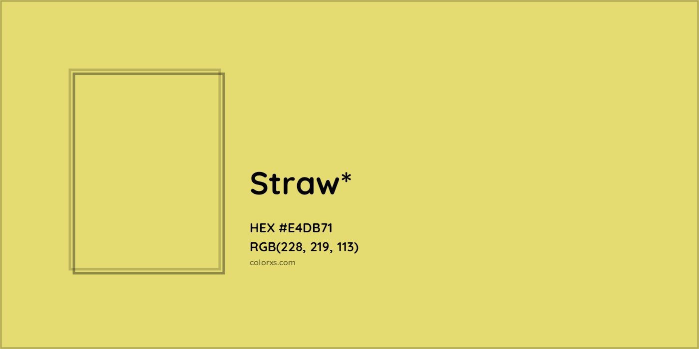 HEX #E4DB71 Color Name, Color Code, Palettes, Similar Paints, Images