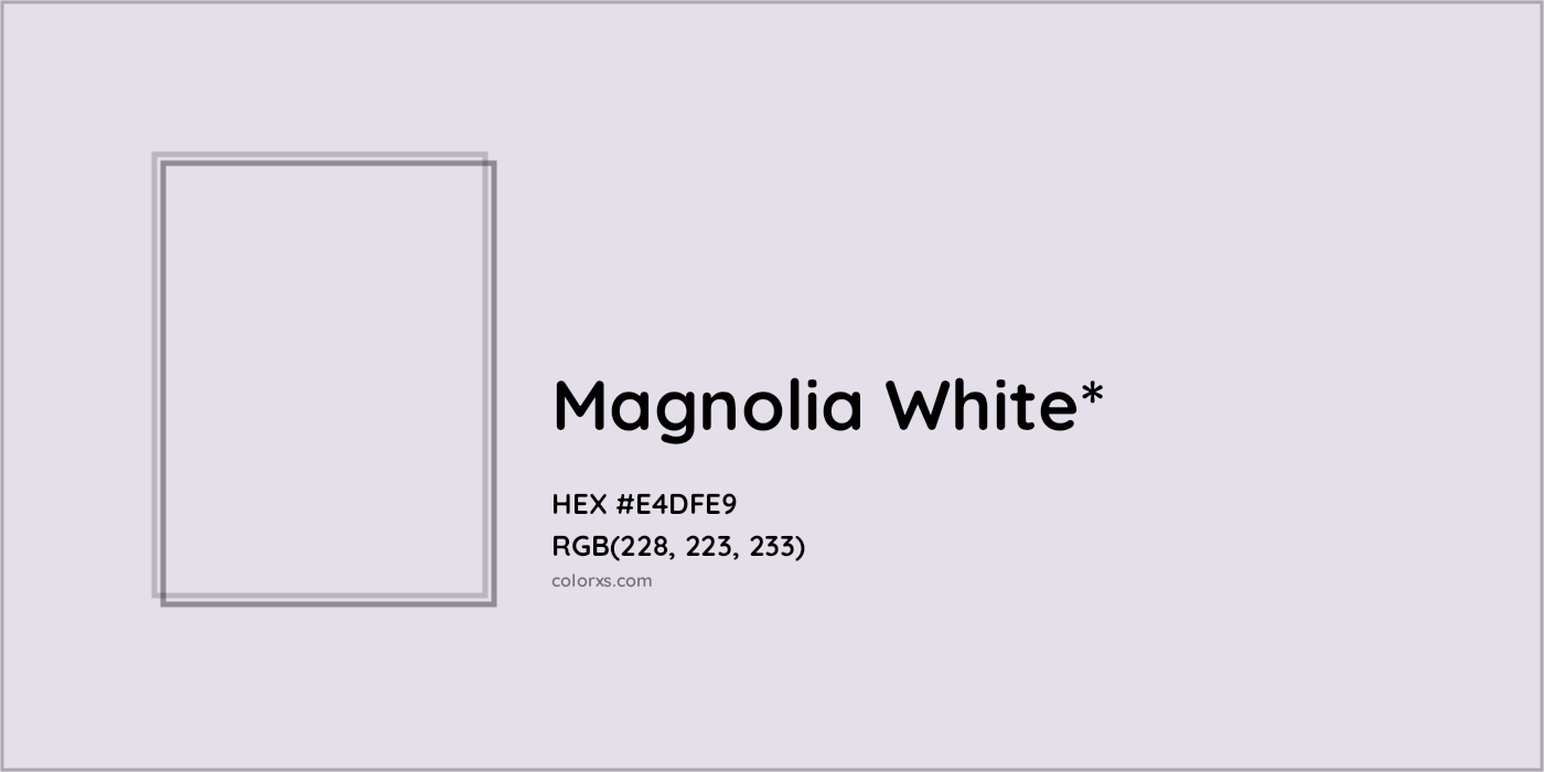 HEX #E4DFE9 Color Name, Color Code, Palettes, Similar Paints, Images