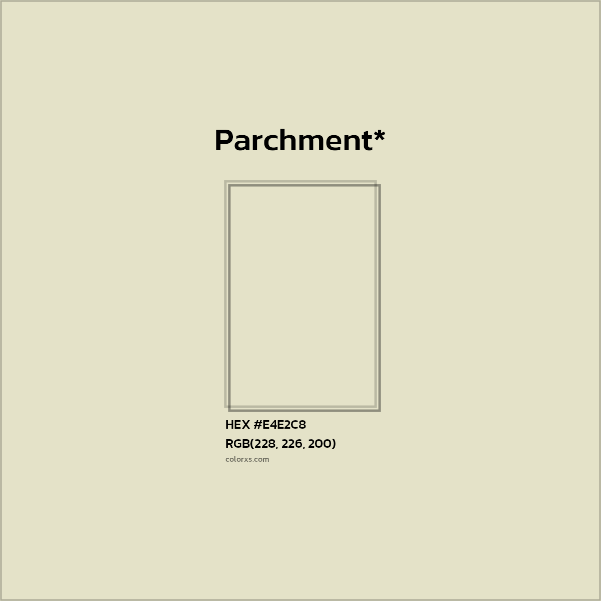HEX #E4E2C8 Color Name, Color Code, Palettes, Similar Paints, Images