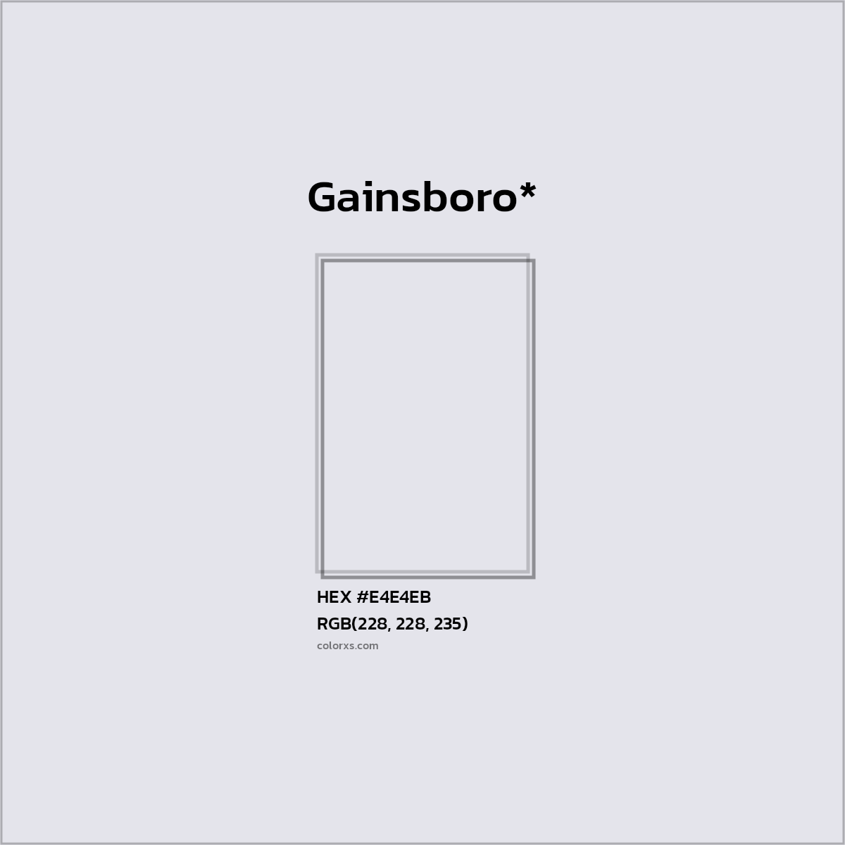 HEX #E4E4EB Color Name, Color Code, Palettes, Similar Paints, Images