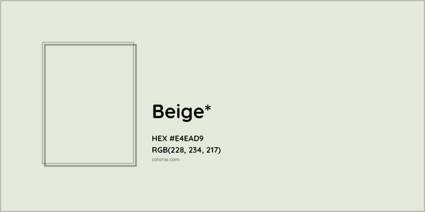HEX #E4EAD9 Color Name, Color Code, Palettes, Similar Paints, Images