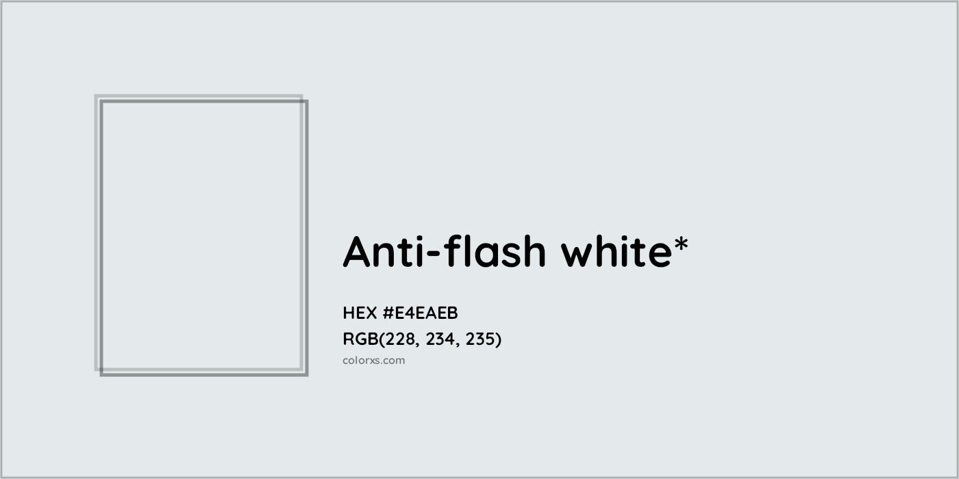 HEX #E4EAEB Color Name, Color Code, Palettes, Similar Paints, Images
