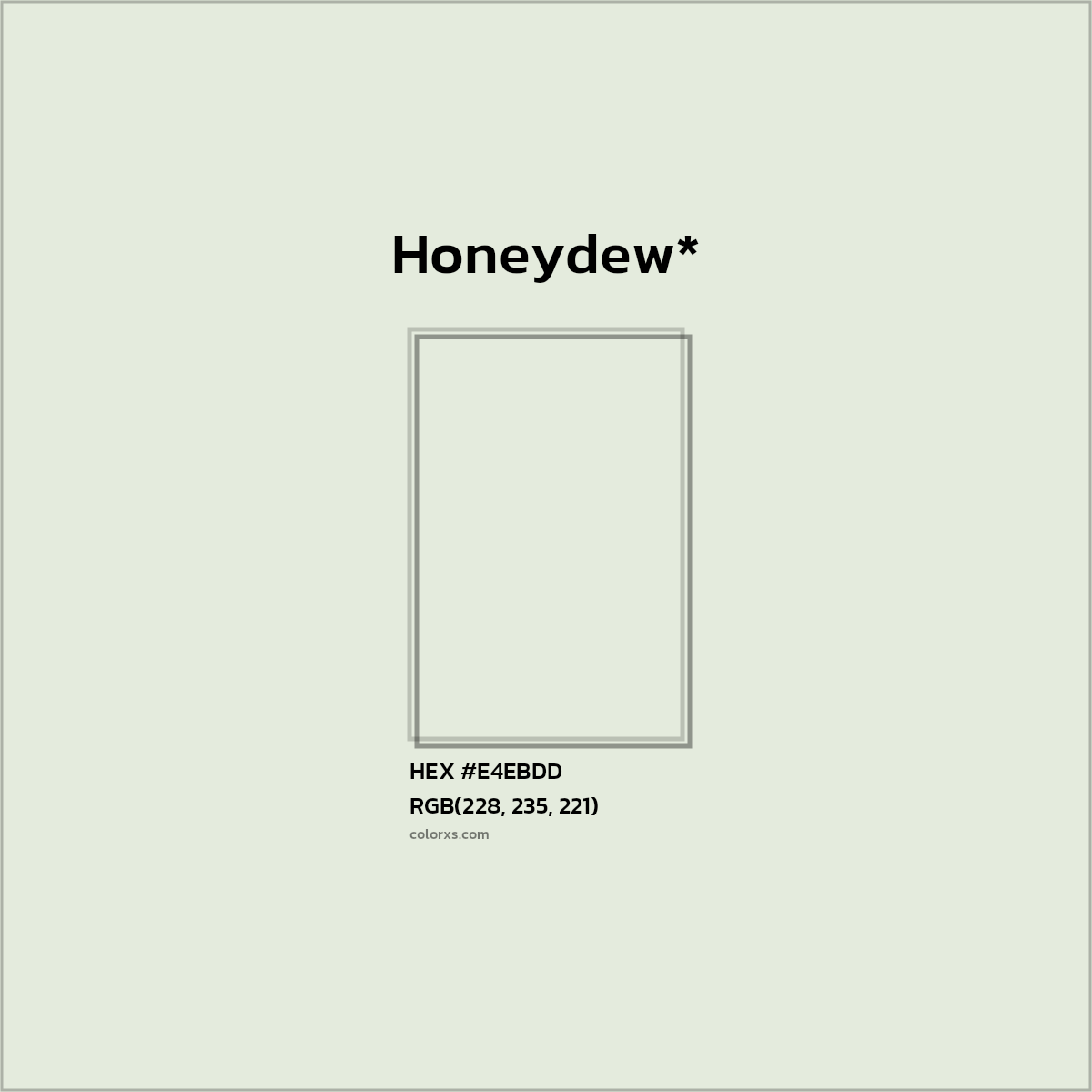 HEX #E4EBDD Color Name, Color Code, Palettes, Similar Paints, Images