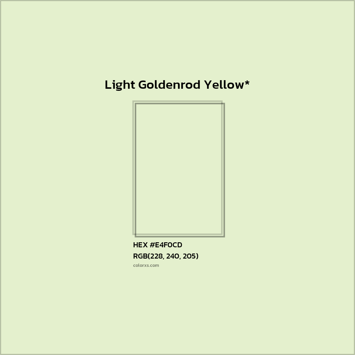 HEX #E4F0CD Color Name, Color Code, Palettes, Similar Paints, Images