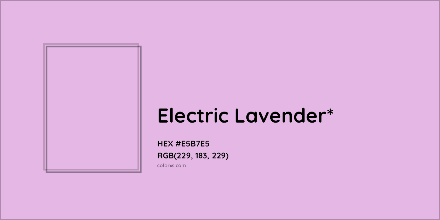 HEX #E5B7E5 Color Name, Color Code, Palettes, Similar Paints, Images