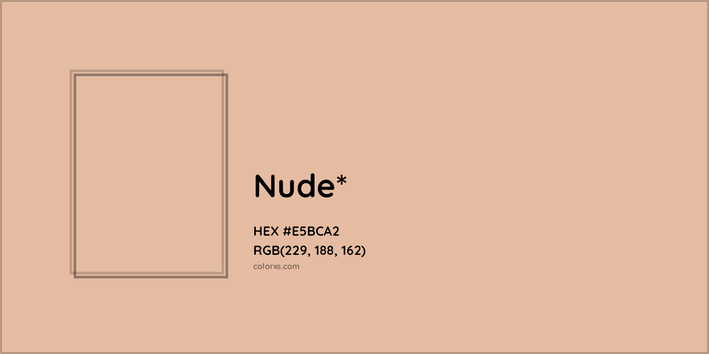 HEX #E5BCA2 Color Name, Color Code, Palettes, Similar Paints, Images