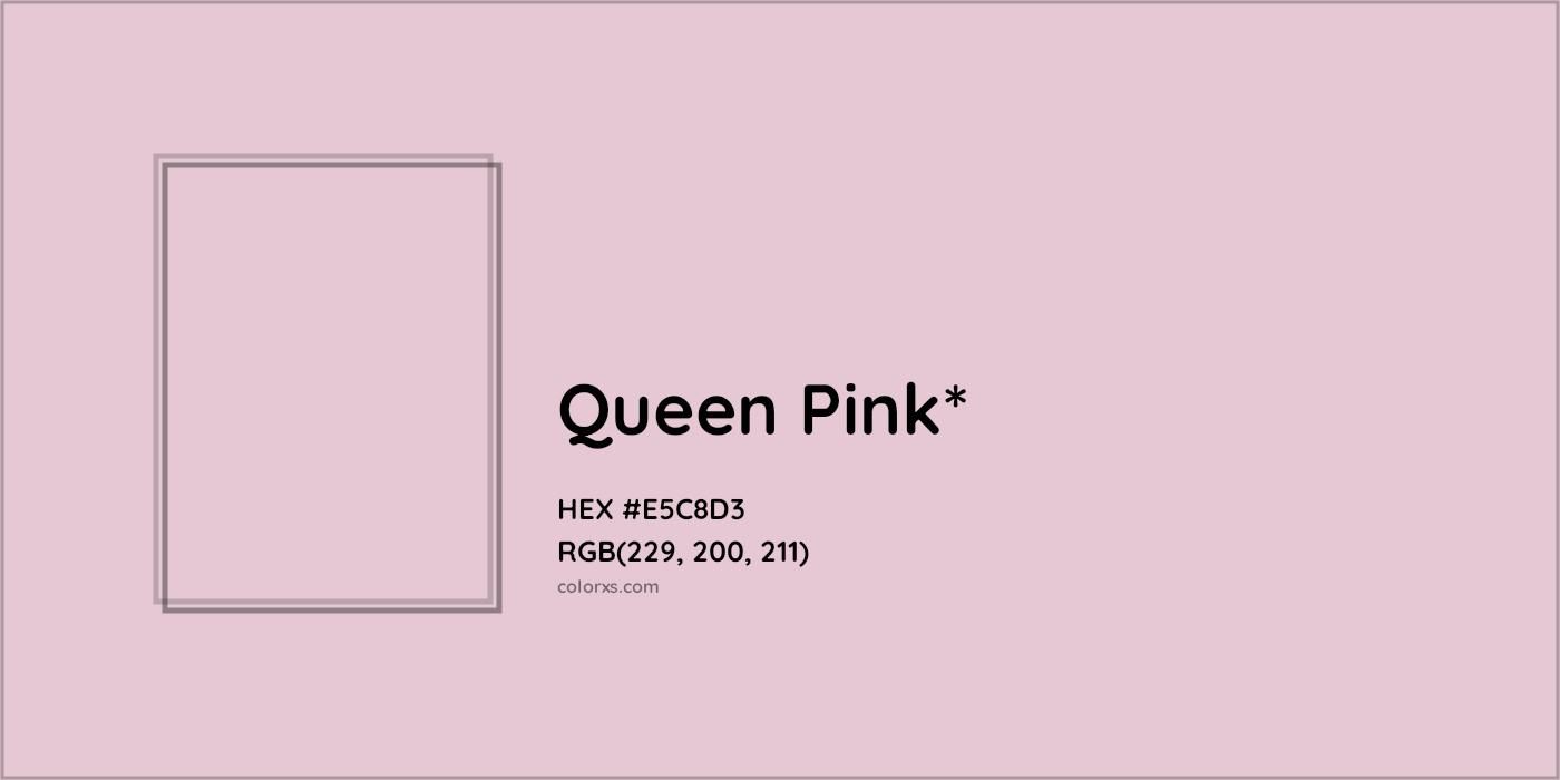 HEX #E5C8D3 Color Name, Color Code, Palettes, Similar Paints, Images