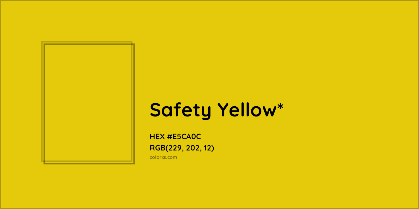 HEX #E5CA0C Color Name, Color Code, Palettes, Similar Paints, Images