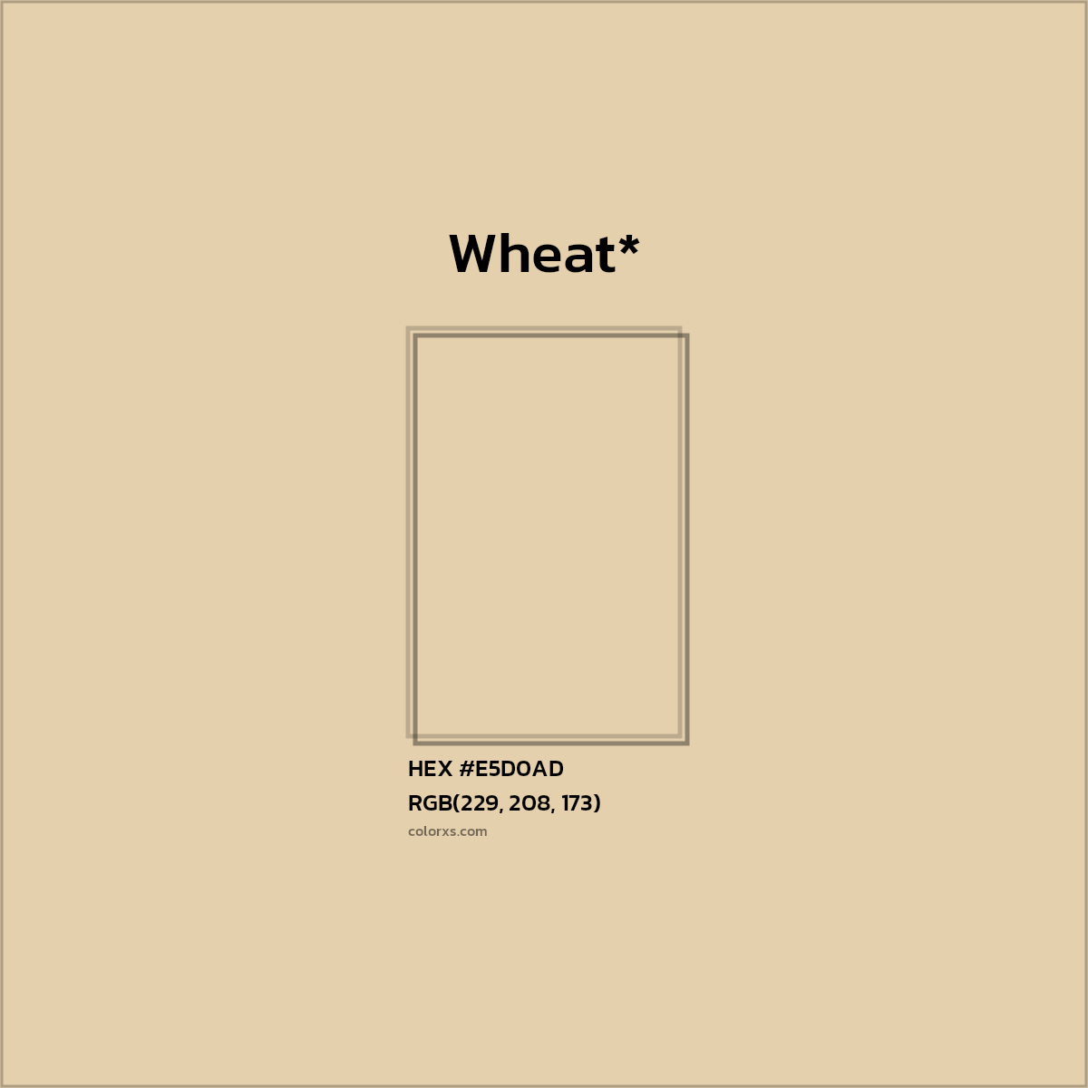 HEX #E5D0AD Color Name, Color Code, Palettes, Similar Paints, Images