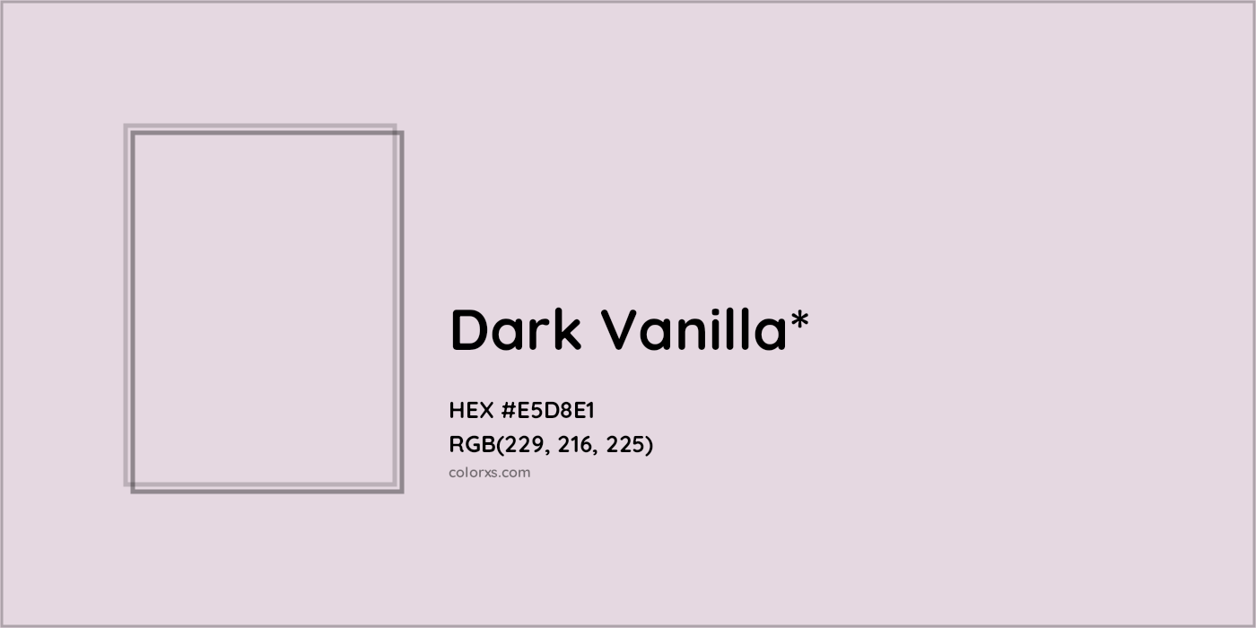HEX #E5D8E1 Color Name, Color Code, Palettes, Similar Paints, Images