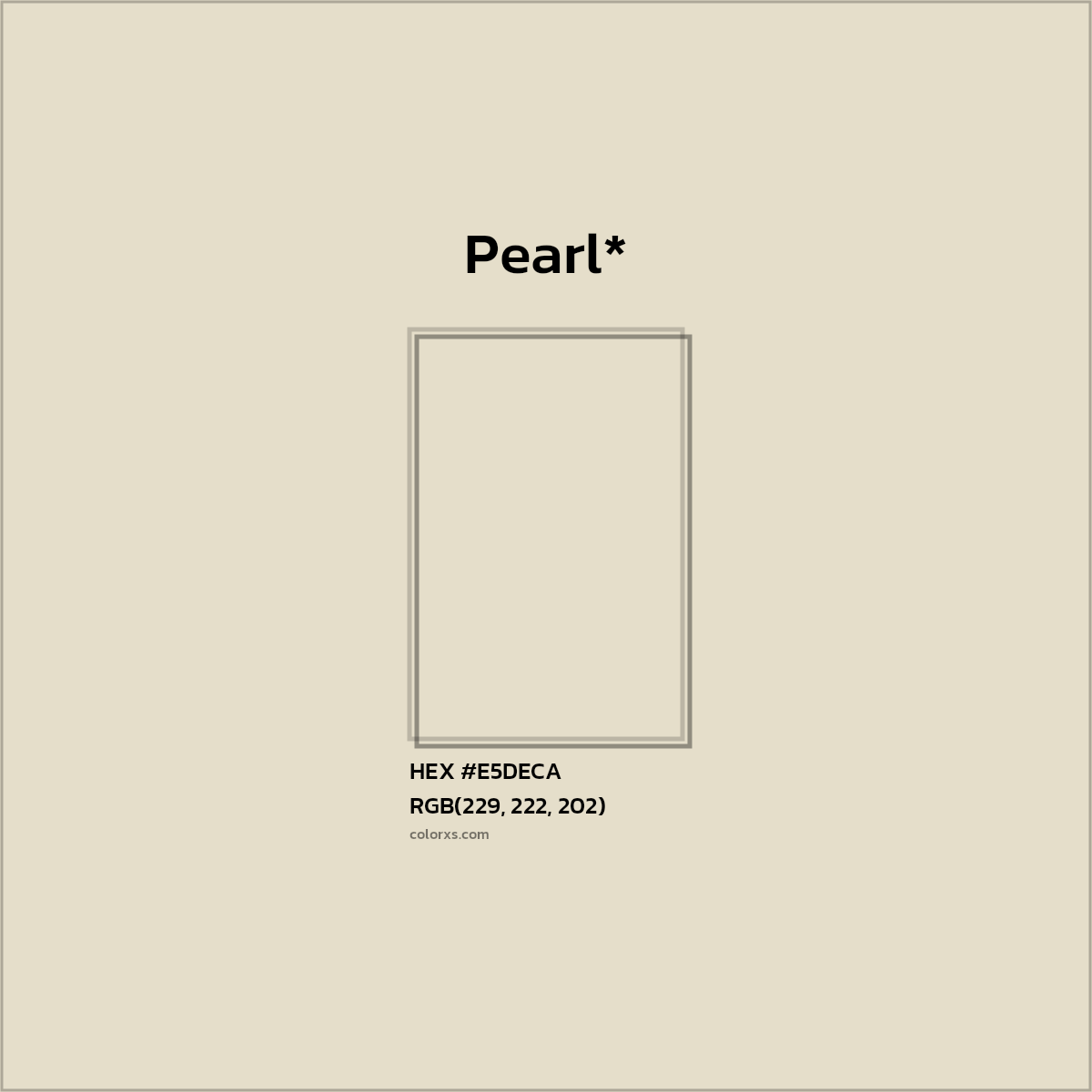 HEX #E5DECA Color Name, Color Code, Palettes, Similar Paints, Images