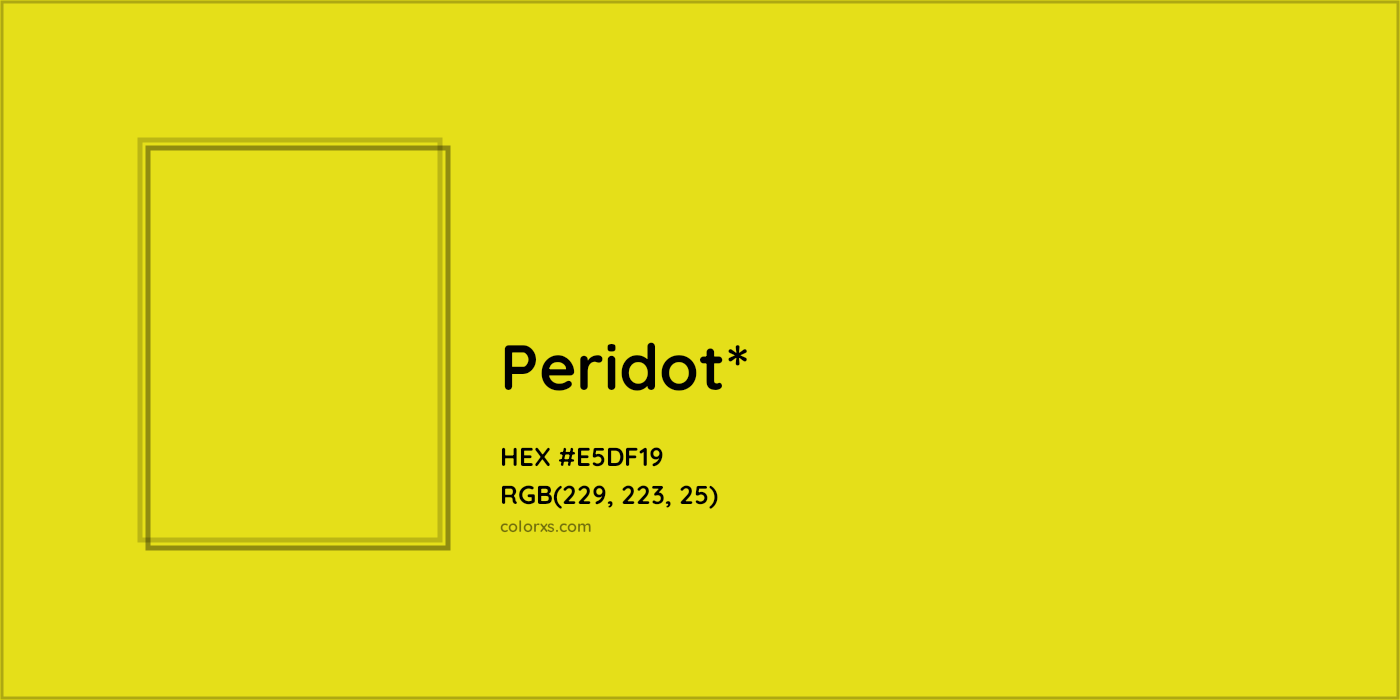 HEX #E5DF19 Color Name, Color Code, Palettes, Similar Paints, Images