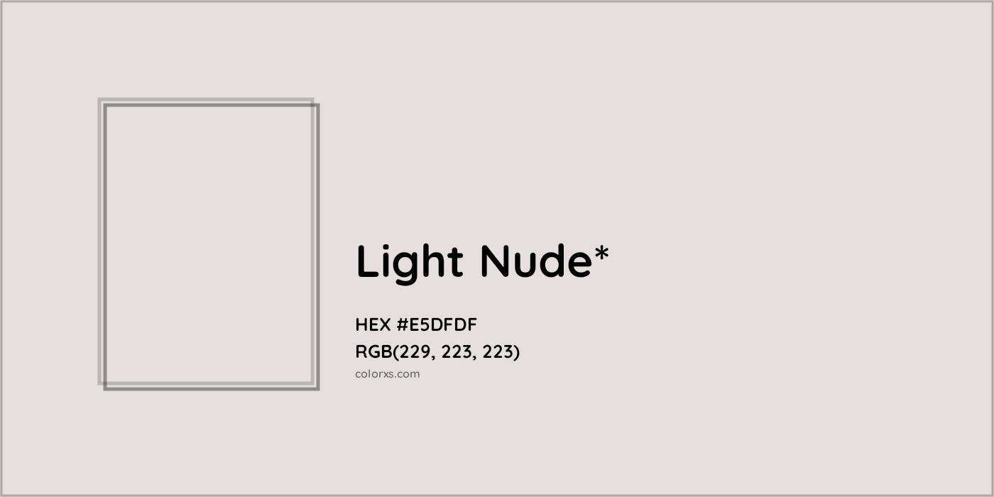 HEX #E5DFDF Color Name, Color Code, Palettes, Similar Paints, Images