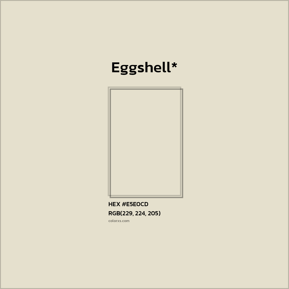 HEX #E5E0CD Color Name, Color Code, Palettes, Similar Paints, Images
