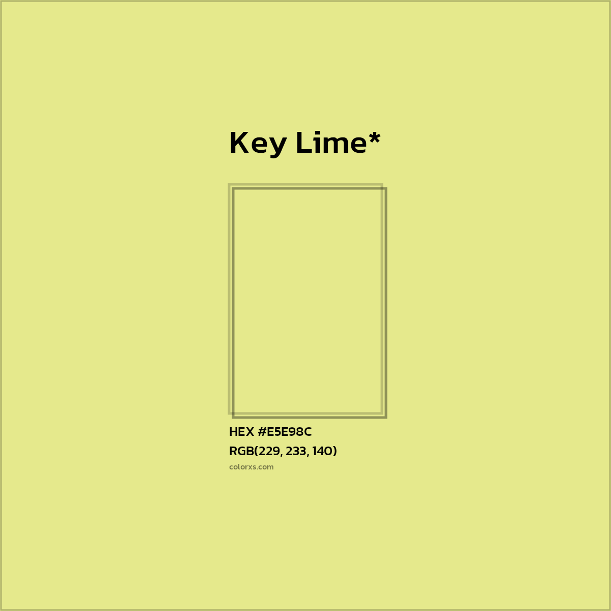 HEX #E5E98C Color Name, Color Code, Palettes, Similar Paints, Images