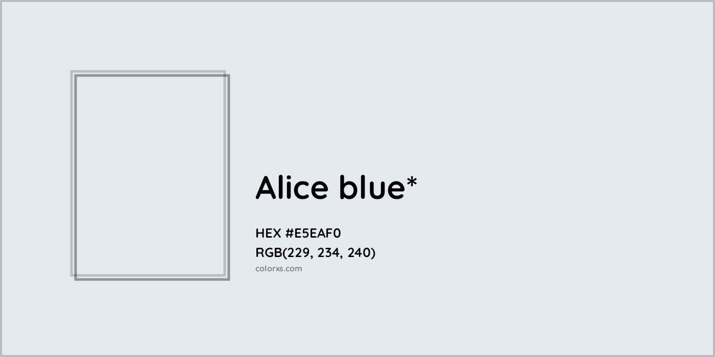 HEX #E5EAF0 Color Name, Color Code, Palettes, Similar Paints, Images