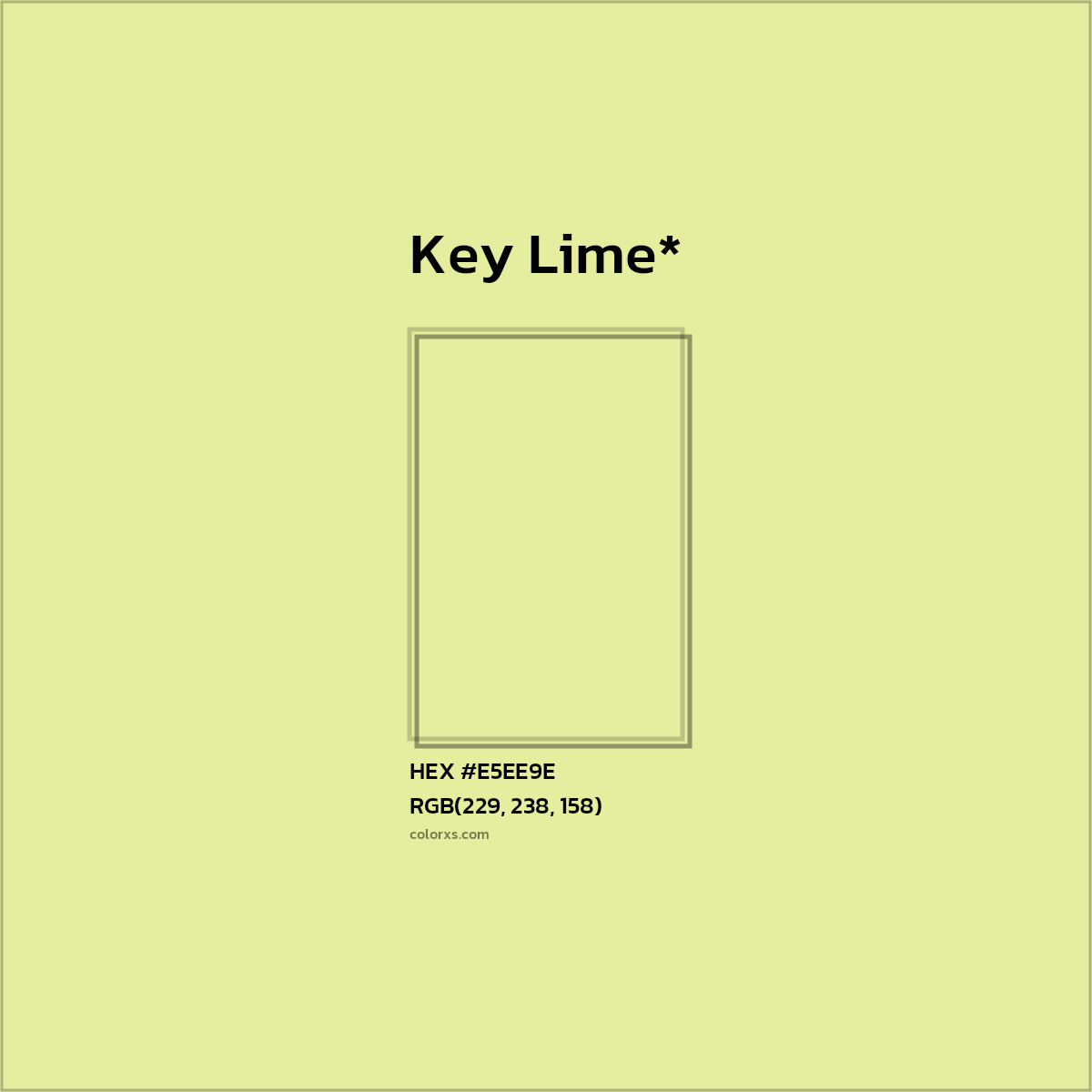 HEX #E5EE9E Color Name, Color Code, Palettes, Similar Paints, Images