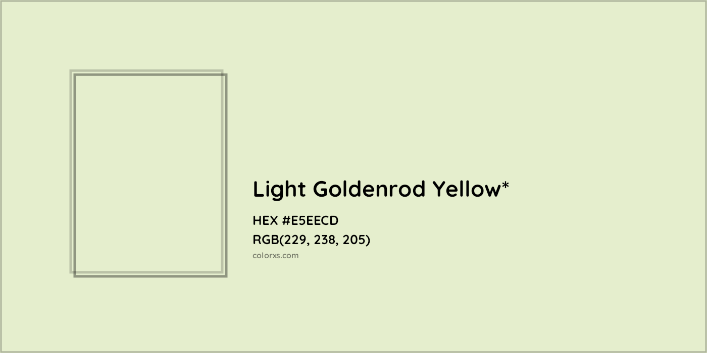 HEX #E5EECD Color Name, Color Code, Palettes, Similar Paints, Images