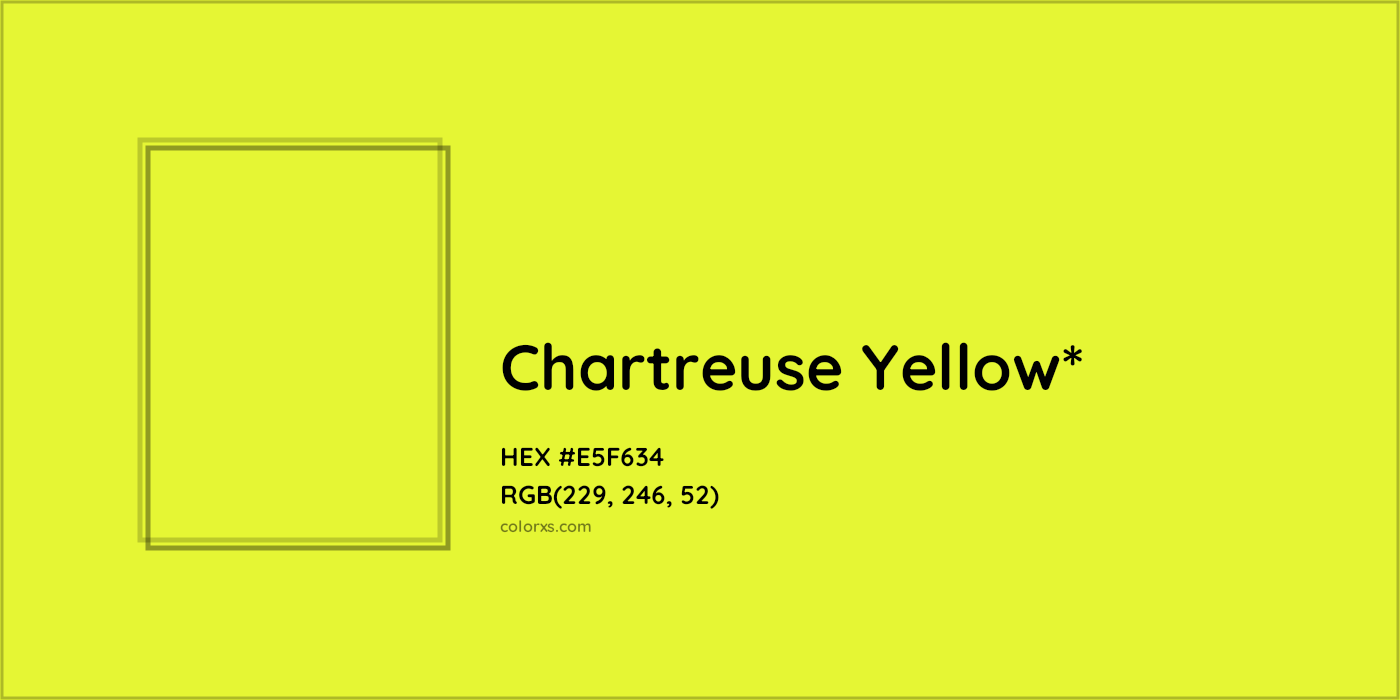 HEX #E5F634 Color Name, Color Code, Palettes, Similar Paints, Images