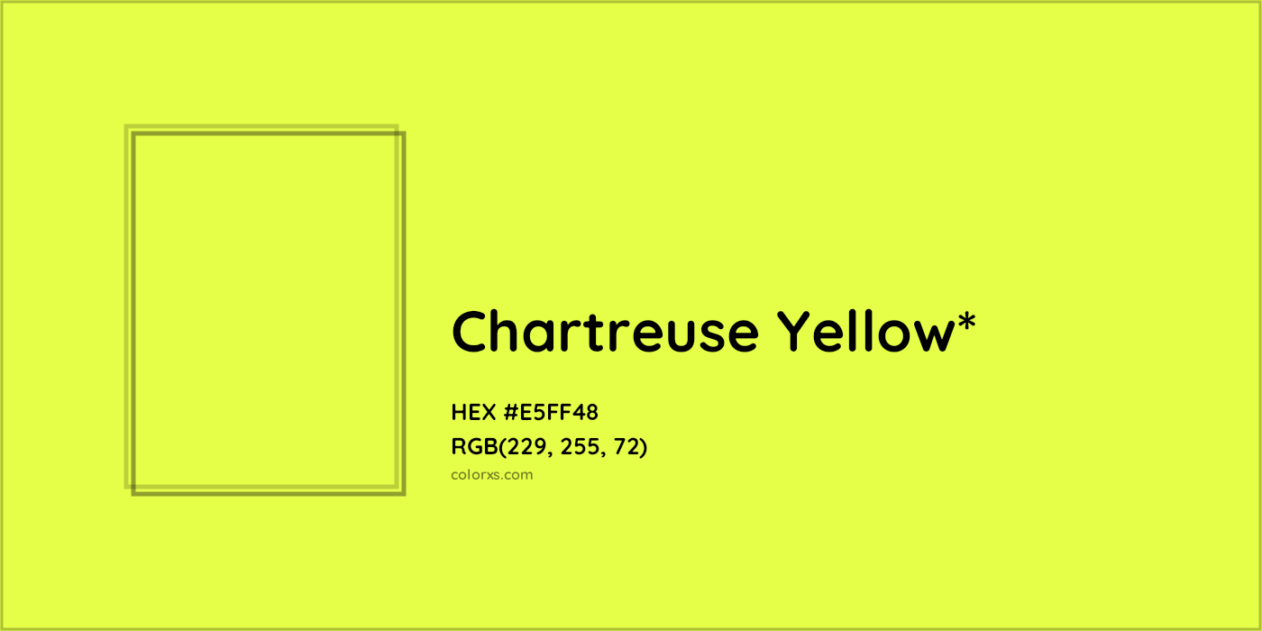 HEX #E5FF48 Color Name, Color Code, Palettes, Similar Paints, Images