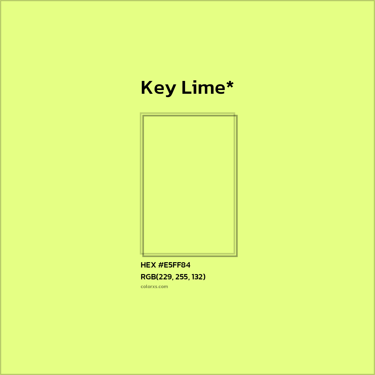 HEX #E5FF84 Color Name, Color Code, Palettes, Similar Paints, Images