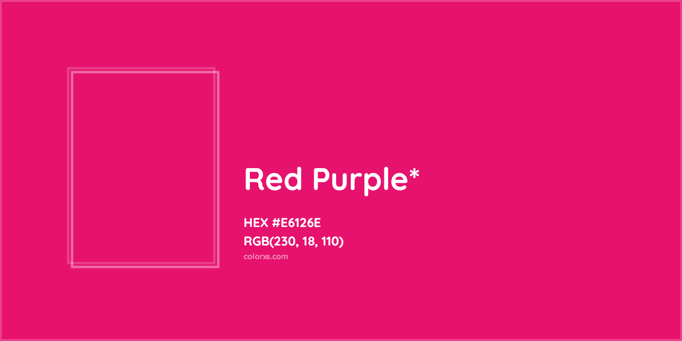 HEX #E6126E Color Name, Color Code, Palettes, Similar Paints, Images