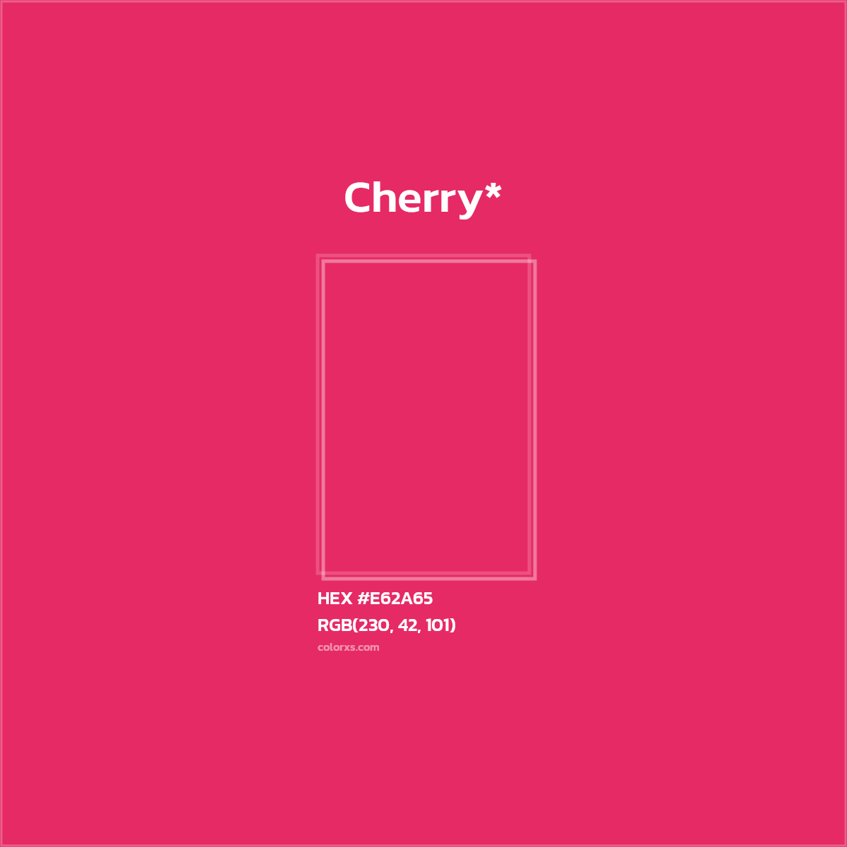 HEX #E62A65 Color Name, Color Code, Palettes, Similar Paints, Images