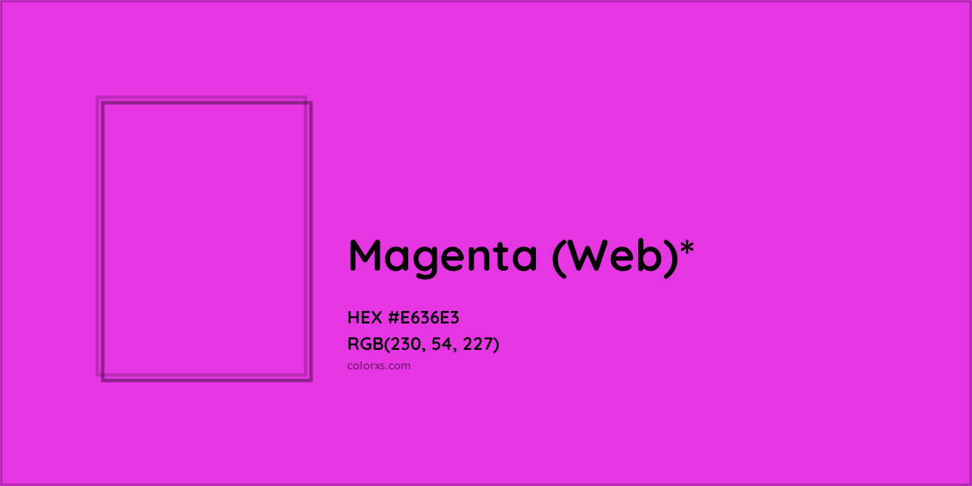 HEX #E636E3 Color Name, Color Code, Palettes, Similar Paints, Images