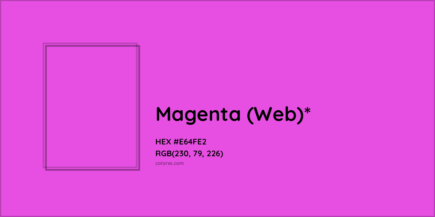 HEX #E64FE2 Color Name, Color Code, Palettes, Similar Paints, Images