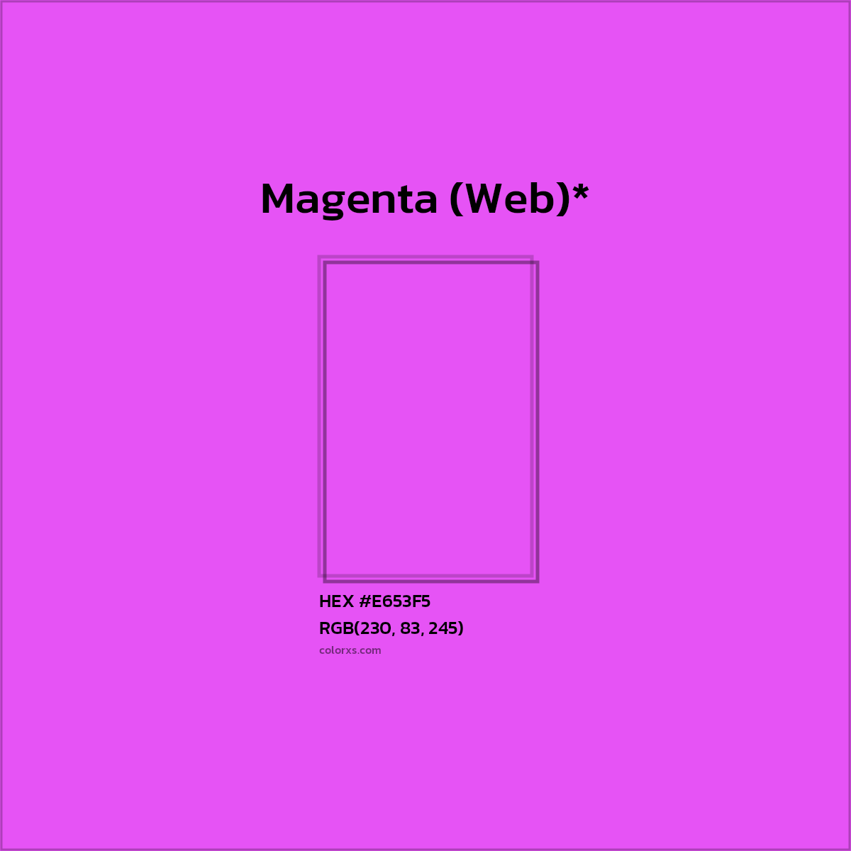 HEX #E653F5 Color Name, Color Code, Palettes, Similar Paints, Images